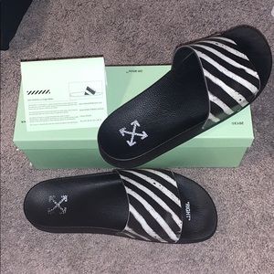 off white spray slides